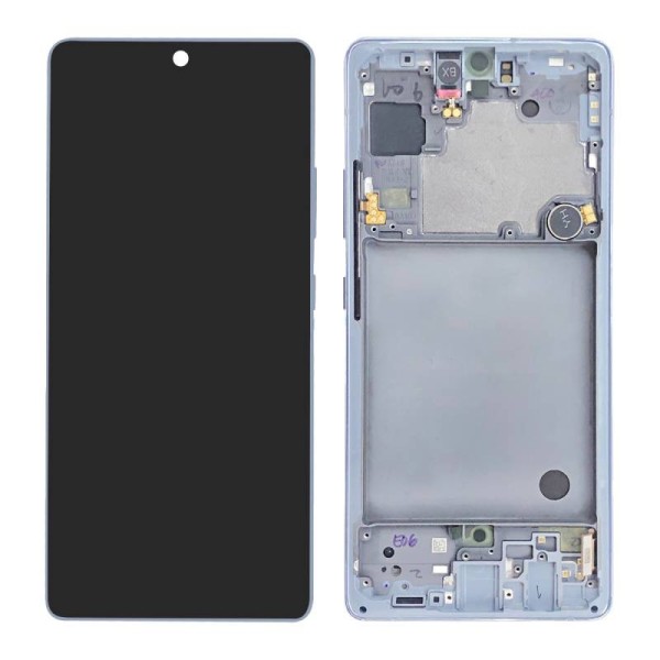Pantalla Completa Original con Marco Samsung Galaxy A71 5G, A716 Azul