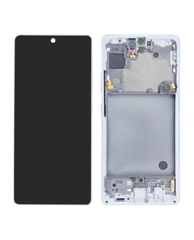 Pantalla Completa Original con Marco Samsung Galaxy A71 5G, A716 Blanco