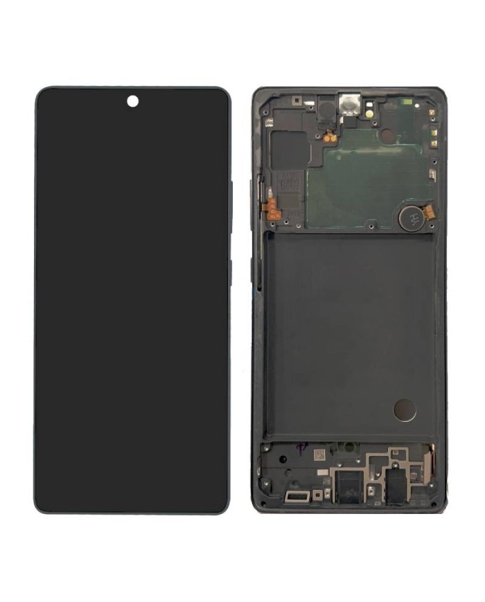 Pantalla Completa Original con Marco Samsung Galaxy A71 5G, A716 Negro