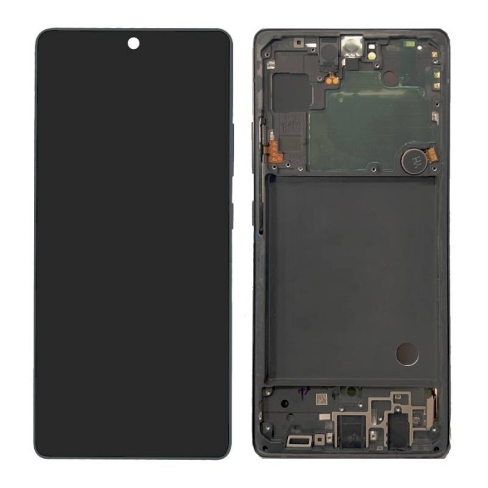 Pantalla Completa Original con Marco Samsung Galaxy A71 5G, A716 Negro