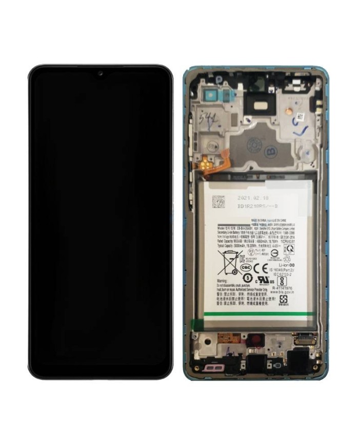 Pantalla Completa Original para Samsung Galaxy A72 5G (A725, A726) Azul