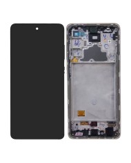Pantalla Completa Original con Marco Samsung Galaxy A72 5G (A725, A726) Blanco
