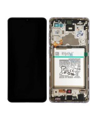 Pantalla Completa Original con Marco Samsung Galaxy A72 5G (A725, A726) Lila - Violeta