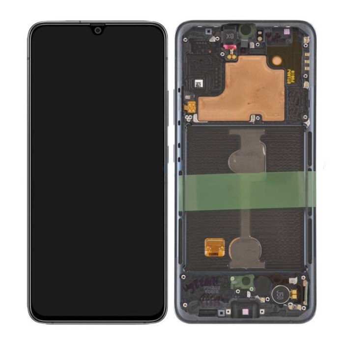 Pantalla Completa con Marco Original Samsung Galaxy A90 5G (A908) Negro