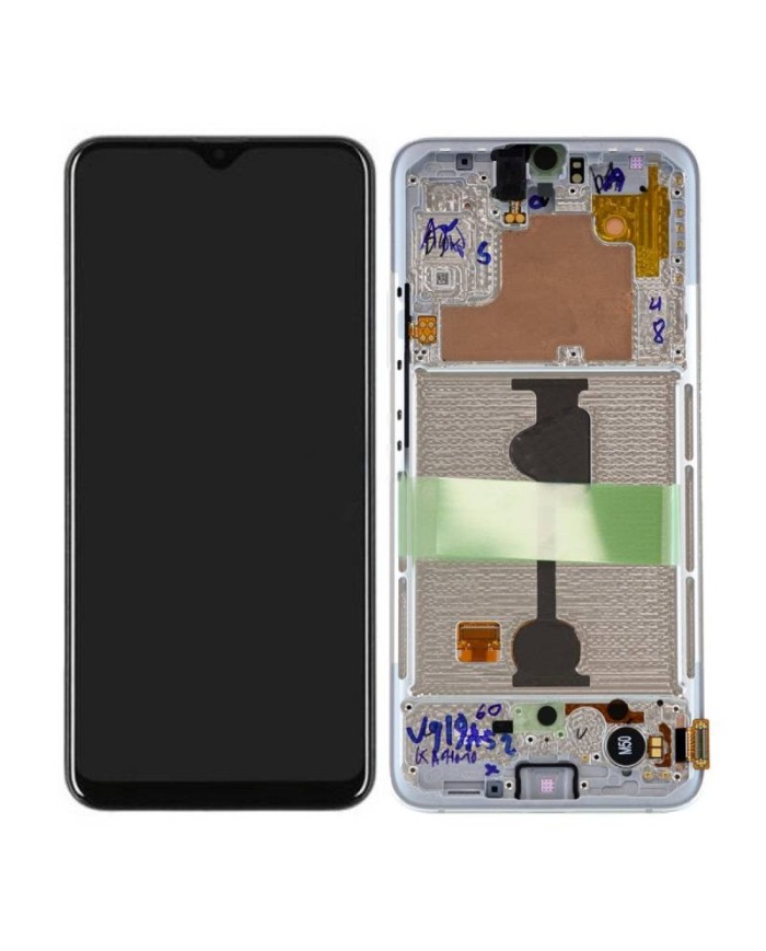 Pantalla Completa con Marco Original Samsung Galaxy A90 5G (A908) Plata