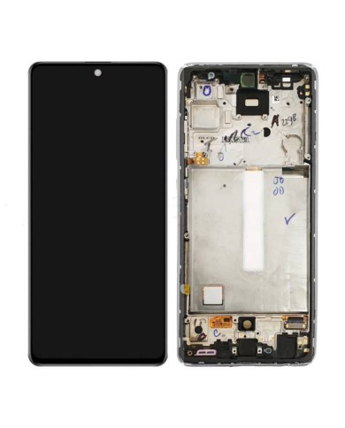 Pantalla Completa Original con Marco Samsung Galaxy A52 5G Plata