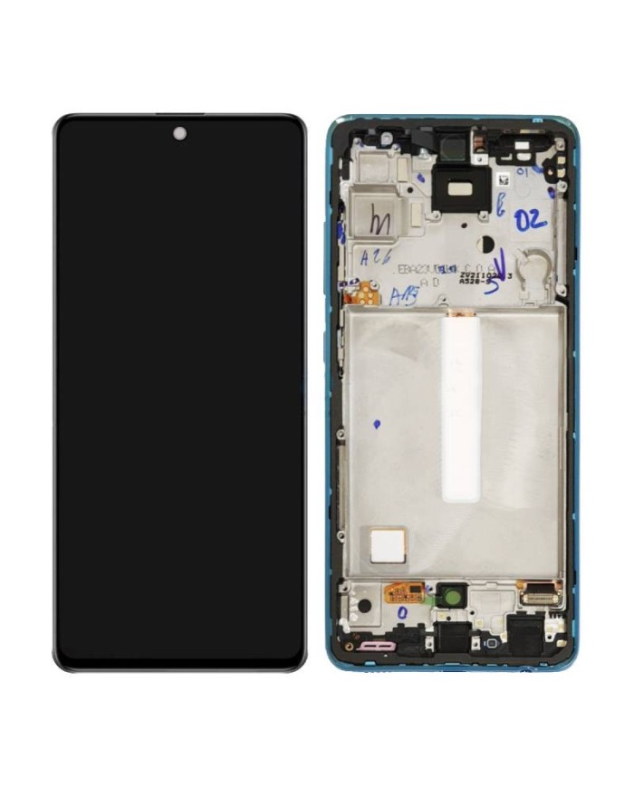 Pantalla Completa Original con Marco Samsung Galaxy A52 5G Azul