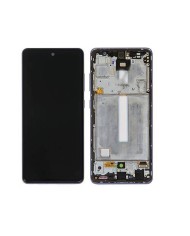 Pantalla Completa Original con Marco Samsung Galaxy A52 (A525) Negro