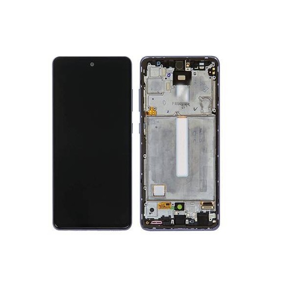 Pantalla Completa Original con Marco Samsung Galaxy A52 (A525) Negro