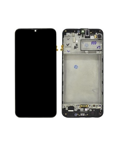 Pantalla Completa Original con Marco Samsung Galaxy M30, Galaxy M30s Negra