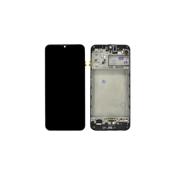 Pantalla Completa Original con Marco Samsung Galaxy M30, Galaxy M30s Negra
