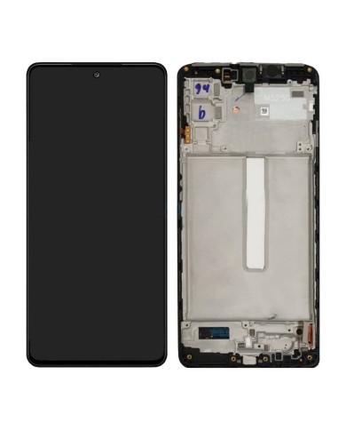 Pantalla Original Lcd + Tactil con Marco Samsung Galaxy M52 (M526) Negro