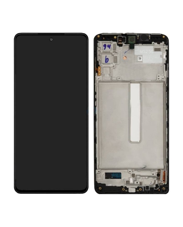 Pantalla Original Lcd + Tactil con Marco Samsung Galaxy M52 (M526) Negro
