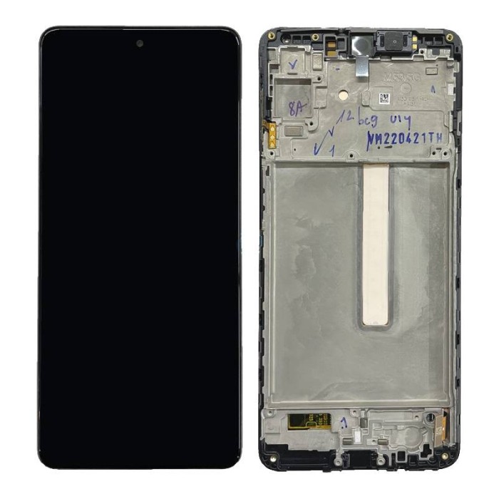 Pantalla Completa Original Samsung Galaxy M53 M536 Negra