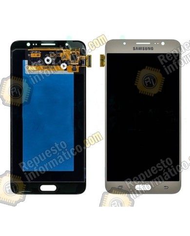 Pantalla (Lcd + Tactil) Galaxy J7 2016 (Dorada)
