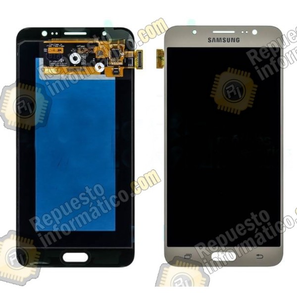 Pantalla (Lcd + Tactil) Galaxy J7 2016 (Dorada)