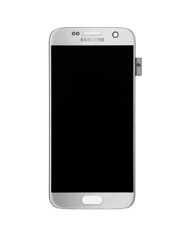 Pantalla Completa Original Samsung Galaxy S7, G930F Plata