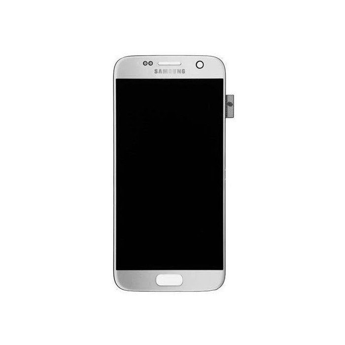 Pantalla Completa Original Samsung Galaxy S7, G930F Plata