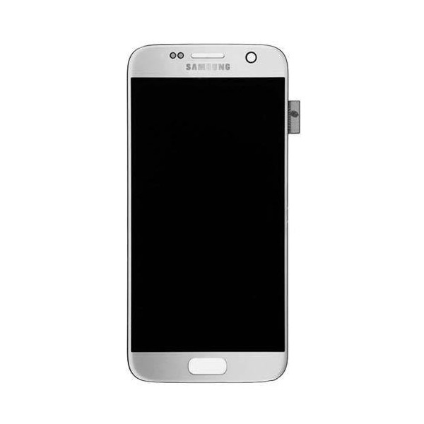 Pantalla Completa Original Samsung Galaxy S7, G930F Plata
