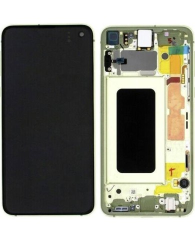 Pantalla Completa Original Samsung Galaxy S10e G970 Amarillo