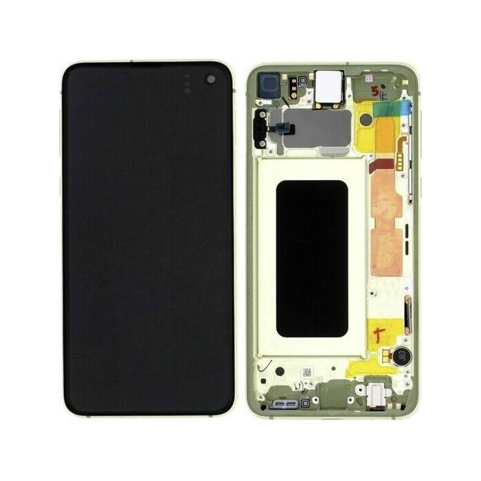Pantalla Completa Original Samsung Galaxy S10e G970 Amarillo