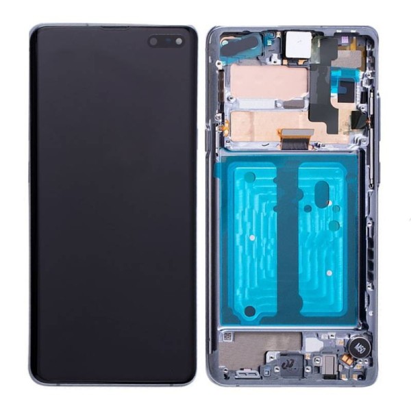 Pantalla Completa Original Samsung Galaxy S10 5G Plata