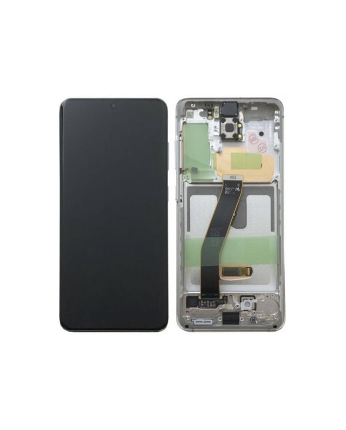 Pantalla Completa Original con Marco Samsung Galaxy S20 en color gris