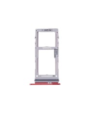 Bandeja Sim y MicroSD Samsung Galaxy S20 (G980) Rojo