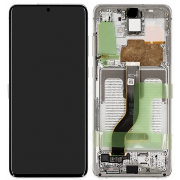 Pantalla Completa Original Samsung Galaxy S20 Plus, S20 Plus 5G Blanco