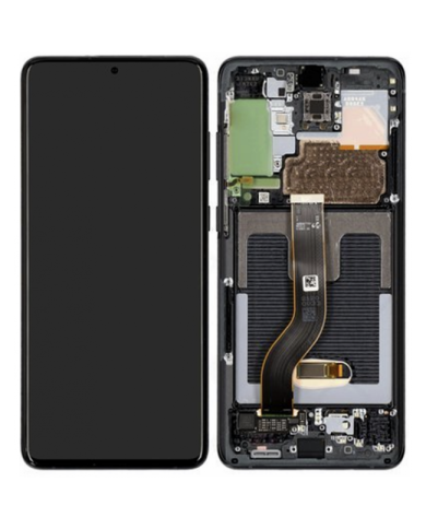 Pantalla Completa Original Samsung Galaxy S20 Plus, S20 Plus 5G Negro