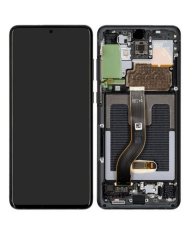 Pantalla Completa Original Samsung Galaxy S20 Plus, S20 Plus 5G Negro