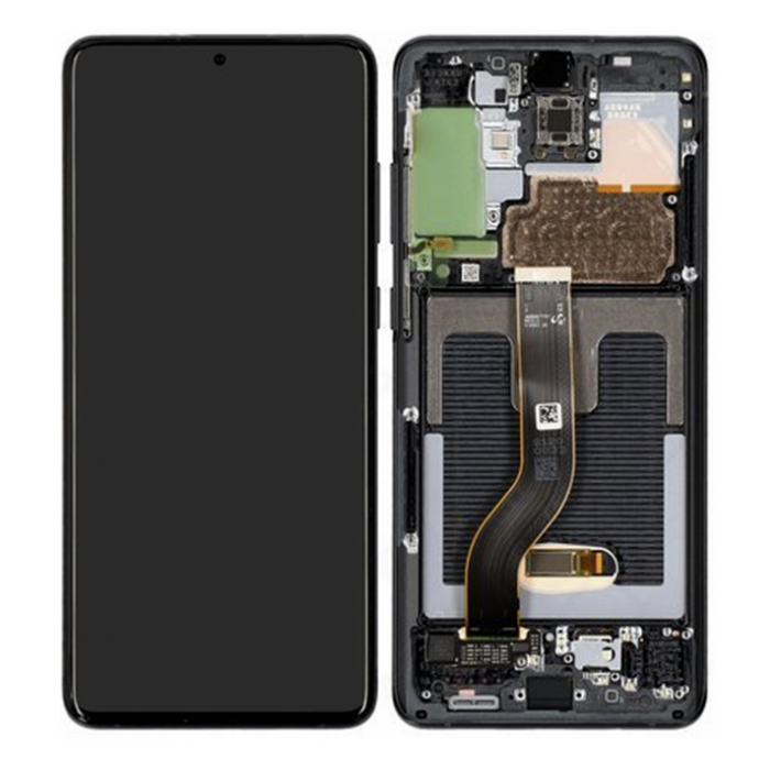 Pantalla Completa Original Samsung Galaxy S20 Plus, S20 Plus 5G Negro
