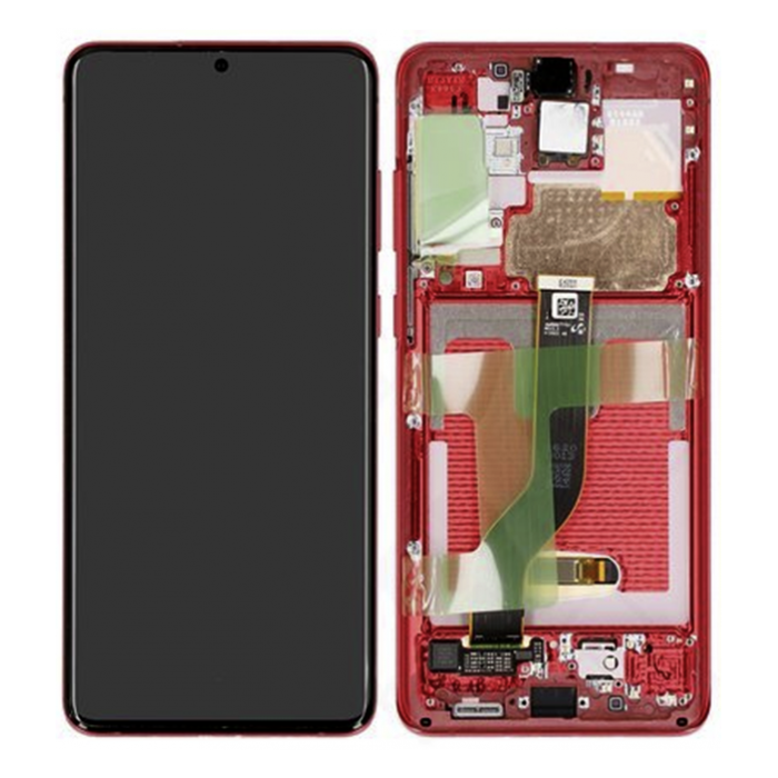 Pantalla Completa Original Samsung Galaxy S20 Plus, S20 Plus 5G Rojo