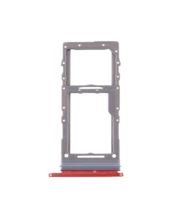 Bandeja Sim y MicroSD Samsung Galaxy S20 Plus (G985, G986) Rojo