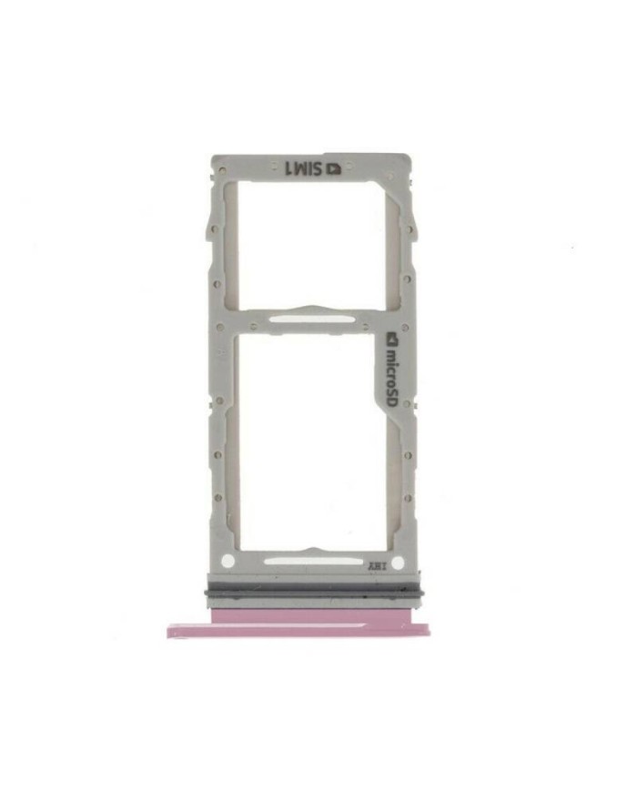 Bandeja Sim y MicroSD Samsung Galaxy S20 Plus (G985, G986) Rosa