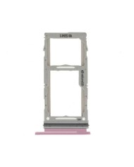 Bandeja Sim y MicroSD Samsung Galaxy S20 Plus (G985, G986) Rosa