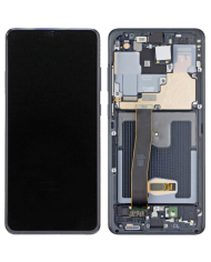 Pantalla Completa Original con Marco Samsung Galaxy S20 Ultra G988 Negra