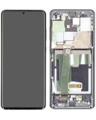 Pantalla Completa Original con Marco Samsung Galaxy S20 Ultra G988 Gris