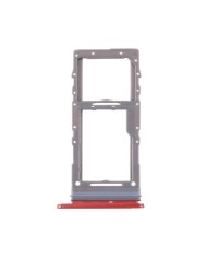 Bandeja Sim y MicroSD Samsung Galaxy S20 Ultra (G988) Rojo