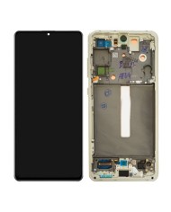 Pantalla Original Lcd + Tactil con Marco Samsung Galaxy S21 FE (G990) Verde