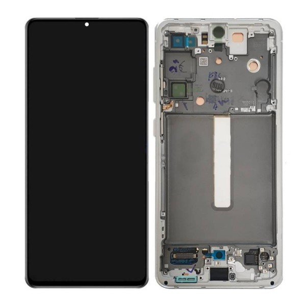 Pantalla Original Lcd + Tactil con Marco Samsung Galaxy S21 FE (G990) Plata