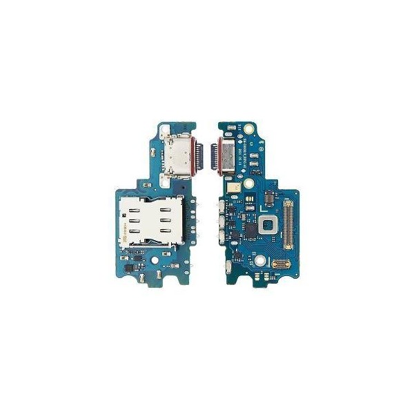 Placa Conector de Carga y Lector Sim Samsung Galaxy S21 FE (G990)
