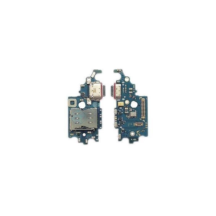 Placa Conector de Carga, Microfono y Lector Sim Samsung Galaxy S21 (G991)