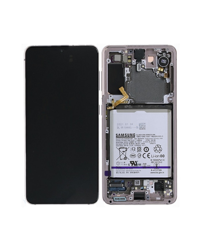 Pantalla Completa Original Samsung Galaxy S21 5G (G991) Rosa
