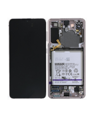 Pantalla Completa Original Samsung Galaxy S21 5G (G991) Rosa