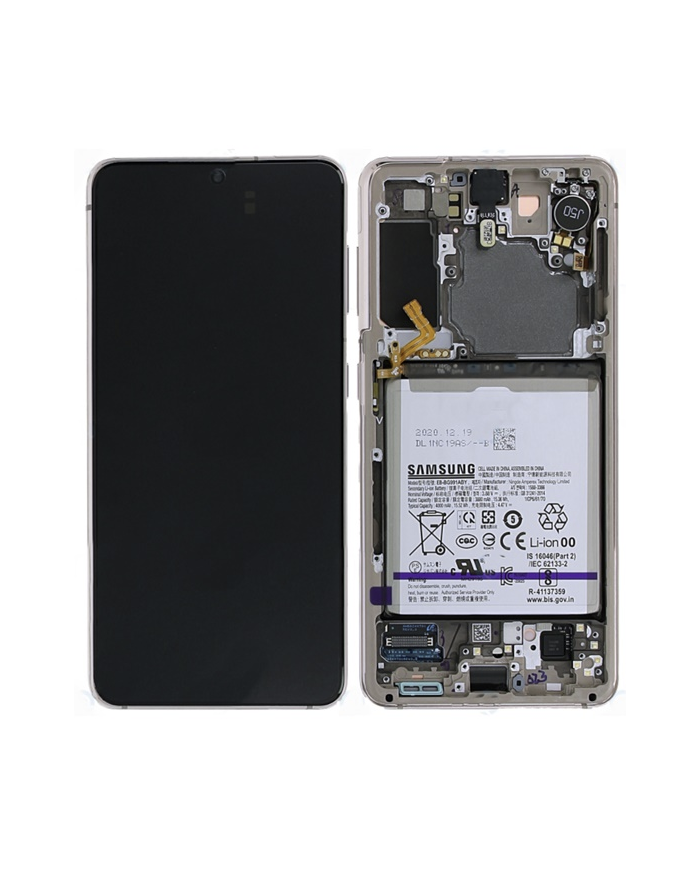 Pantalla Completa Original Samsung Galaxy S21 5G (G991) Morado