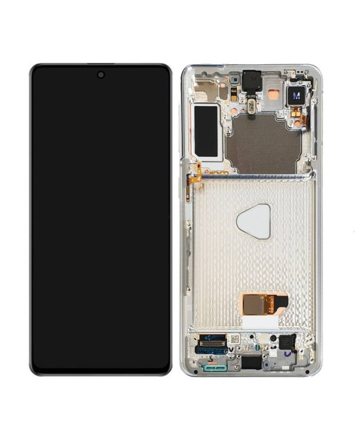 Pantalla Completa Original Samsung Galaxy S21 Plus (G996) Plata
