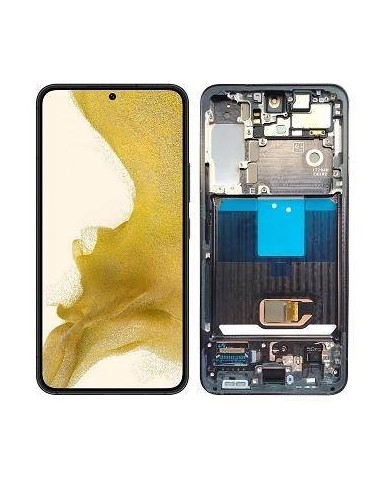Pantalla Original Lcd + Tactil con Marco Samsung Galaxy S22 5G Negra