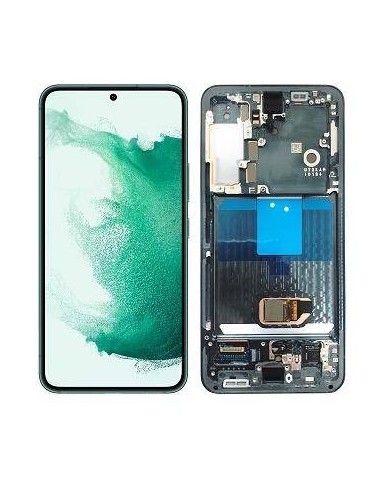 Pantalla Original Lcd + Tactil con Marco Samsung Galaxy S22 Plus (S906) Verde