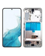 Pantalla Original Lcd + Tactil con Marco Samsung Galaxy S22 Plus (S906) Plata
